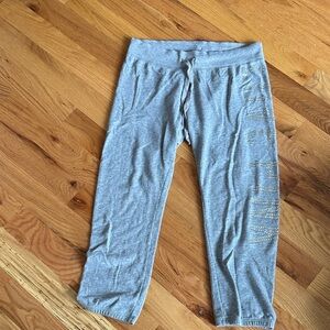 Women’s pink brand sweats  with Rhinestone Detail